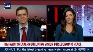 On I24 News Discussing the Bahrain Economic Conference