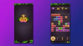 Block Puzzle: Star Gem (by BitMango) - free offline puzzle game for Android and iOS - gameplay.