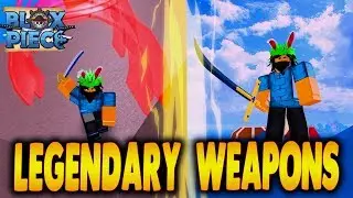 Legendary Yoru & Shanks Saber Full Showcase | Legendary Weapons in Blox Piece | Roblox | iBeMaine
