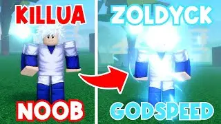 NOOB to PRO as GODSPEED Killua in Anime Story.. (ROBLOX) - PART 1