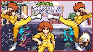 Rex & Ultralight play Ninja Turtles Shredders Revenge | 1 - 8