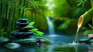 Deep Sleep in 3 Minutes 🌿💧 Bamboo Water & Zen Stones   Luxury Nature Spa Music #94