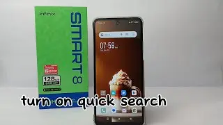 How To Turn On Quick Search On Infinix Smart 8