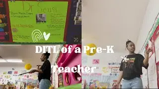 Day in the Life of a Pre-K Teacher Vlog! #prek #drseuss #DITL #prekteacher #educator #classroom