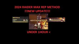 MAX RAIDER RANK IN LESS THAN AN HOUR! [2024 NEW UPDATE] Fallout 76 REPUTATION!
