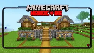 Day 1 of Minecraft MOBILE Hardcore | Minecraft Hindi Gameplay | #minecraft 