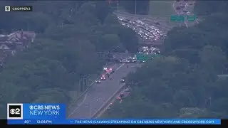 Pedestrian killed trying to cross Cross Island Parkway