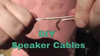 How to make your own speaker cable