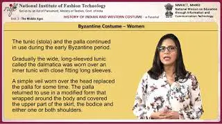 History of Indian and western costumes: the middle ages-1