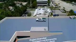 Parking Garage Repairs & Waterproofing at SunTrust Bank | The Aerial Companies, Inc.