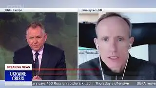 Stefan Wolff from Birmingham University joins CGTN Europe