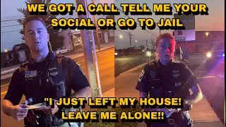 Cops Wanted Innocent Mans ID Because They Got  A Call