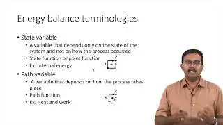 Energy Balance Terminologies and Concepts #swayamprabha #CH31SP