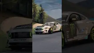 5.0 mustang drifting in the mountains #ford #fordmustang #assettocorsa #automobile #simrig #driftsim