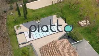 Abri de piscine plat motoris&eacute; Piatto