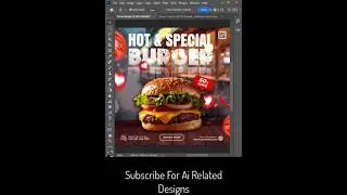 Food Poster Using ChatGPT AI &ndash; Photoshop Easy Tutorial