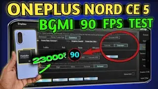 OnePlus Nord CE5 BGMI Test &ndash; 90 FPS Gameplay, FPS Drops & Performance Review | vs iQOO Neo 10