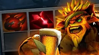 Bristleback Raid Boss Builds🔥28Kills Bloodstone + Heart of Tarrasque Rampage Dota 2