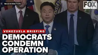 House Democrats condemn 'illegal military operations' in Venezuela post Maduro briefing