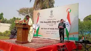 Vande Mataram sung by Mofas Khan Sangho from Mali 🇲🇱 west Africa 