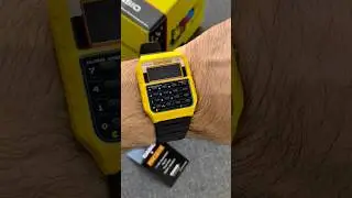 Unboxing CASIO x PAC-MAN !! #casio #pacman #80s #gaming #innovation #shorts #watches #wristwatch