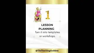 4 Everyday  Skills  You ca turn into A Sellable Product (Teacher's)