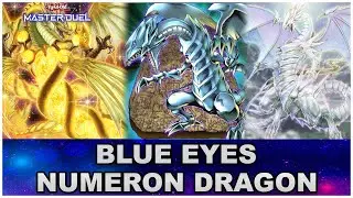 Blue Eyes with Numeron Dragon -  25K Damage / Basic Combo & Ranked Gameplay [Yu-Gi-Oh Master Duel]