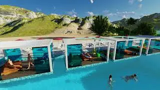 Luxury Cabana for Pools by Universal Resources