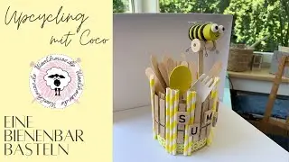 Bienenutensilo basteln // Upcycling mit Coco // Nachhaltig