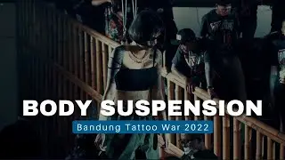 Body Suspension at Bandung Tattoo War 2022 | Oetjha, Dellu, Sansan