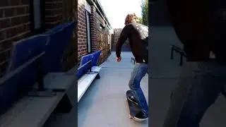 Skating In Friends Private Backyard Skatepark Back 2 Back #shorts #melbourne #skatepark #flipwoodmac