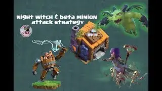 Clash of Clans builder base night witch & beta minion attack strategy