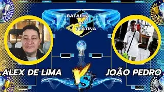 Alex de Lima 🆚 João Pedro | QUARTAS DE FINAL  | ⚽⚽ | I Torneio Batalha de Platina