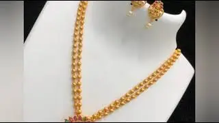 Mat finished jewellery