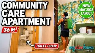 🇸🇬 Community Care Apartment HDB Showflat 36 m&sup2; | My Nice Home Gallery Vlog
