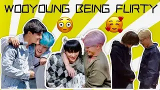 ATEEZ WOOYOUNG FLIRTING WITH MEMBERS