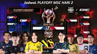 RRQ VS SRG | JADWAL PLAYOFF MSC x EWC 2025 HARI 2 Kamis 31 Juli 2025
