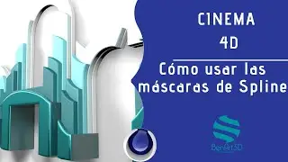 👁️‍🗨️ Cómo usar las máscaras de spline en Cinema 4D 👁️‍🗨️