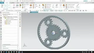 Planetery Gear System in Nx