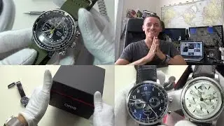 Best Chronograph Under $200 - Seiko SNA411 - 1 Year Follow Up + Moon Phase Watch Double Unboxing