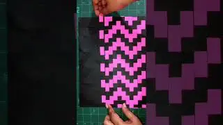 paper weaving  || paper mat || satisfying design ||  #shorts