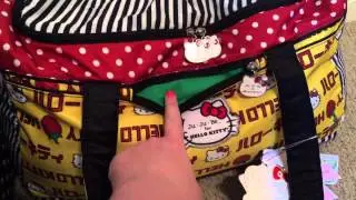 Ju Ju Be Hello Kitty strawberry Stripes Starlet vs Duchess Superstar