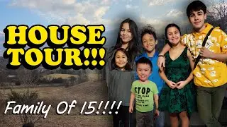FAMILY of 15 Mountain House Tour!!! (Large Family Adoption Life)