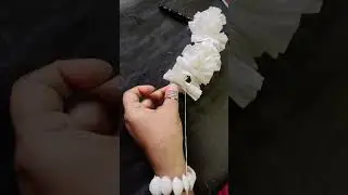 #short#diy#craft#papercutting#paper chain#paper mala#forpuja#fordecoration#easy craft#beautifulidea