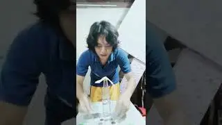 Newton's Bottle Trick Tutorial #Newtons #BottleTrick #Tutorial #trend #viral