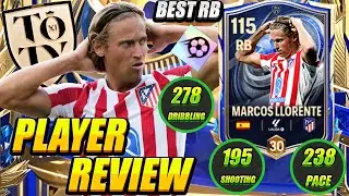 HE IS A BUDGET MONSTER! 💪🔥 110 Team Of The Year/TOTY Llorente Player Review! BEST RB! &ndash; FC Mobile 26