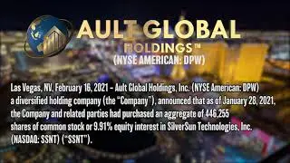 Ault Global Holdings Buys 9 91% Equity Interest in SilverSun Technologies, Inc
