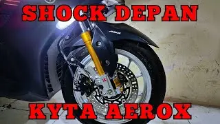 Shock Depan KYTA Aerox Empuk Banget Bray