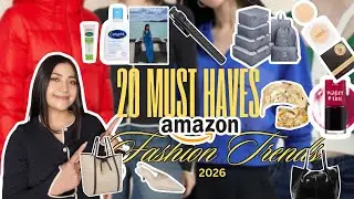20 MUST-HAVES from Amazon| FashionTrends 2026| Tops, Dresses, Skincare, Travel Finds,Tripod & More