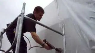 Boat Shrink Wrap Process #2 - Shrinking